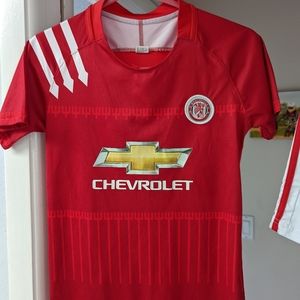 Manchester United Pogba #6 Soccer Kit